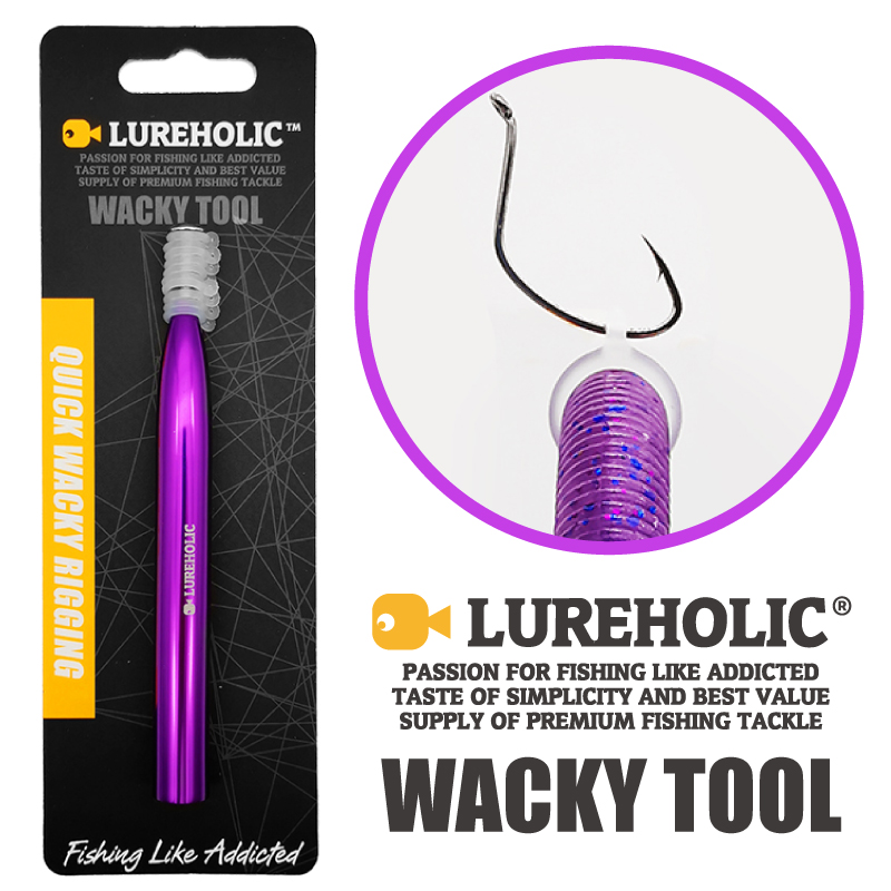 LUREHOLIC 8mm 12mm Wacky Tool  - Fishing Lure Kit のレビューと価格