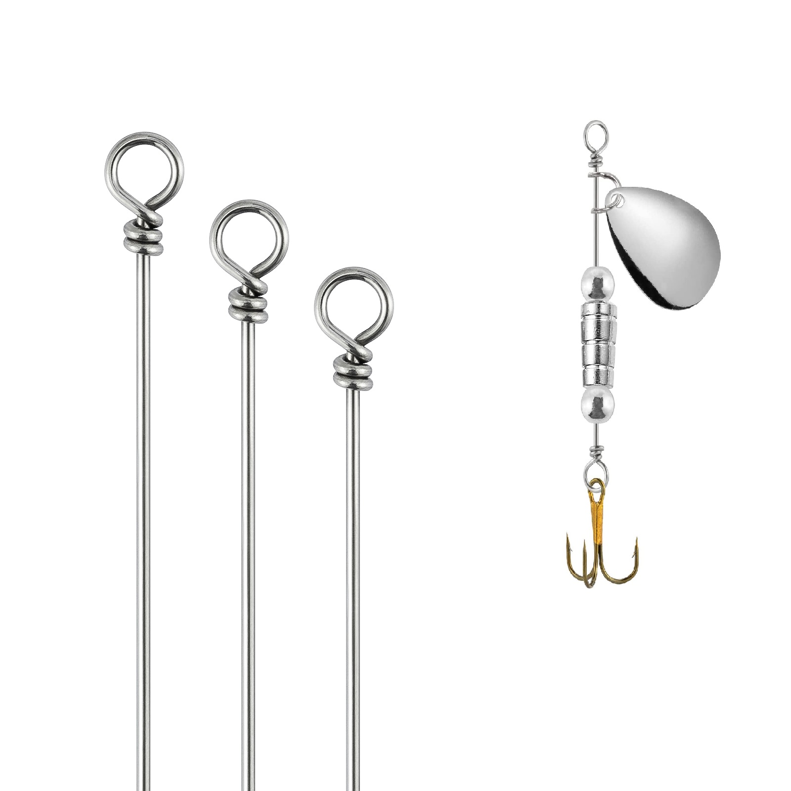 30/100pcs Tokyo Rig Spinner Lu - Fishing Lure Spinner のレビューと価格