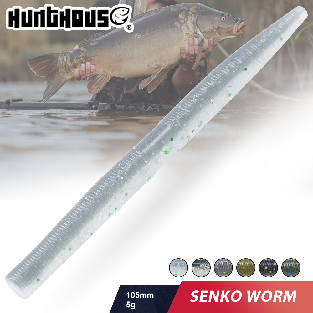 Hunthouse Senko Worm Soft Fish - Fishing Lure Buzzbait のレビューと価格