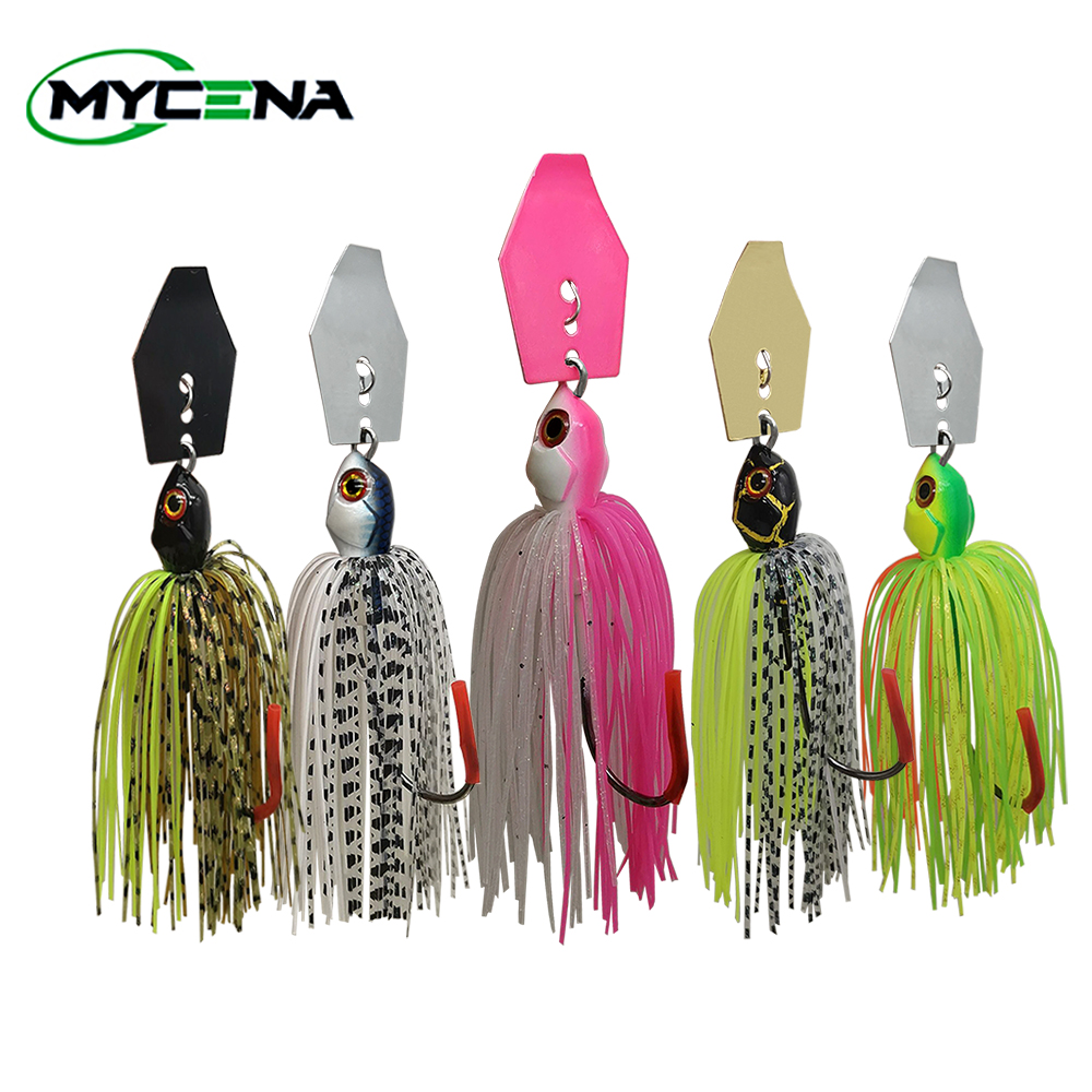 Mycena 7G/9G/11G/14G/21G fishi - Fishing Lure Buzzbait のレビューと価格