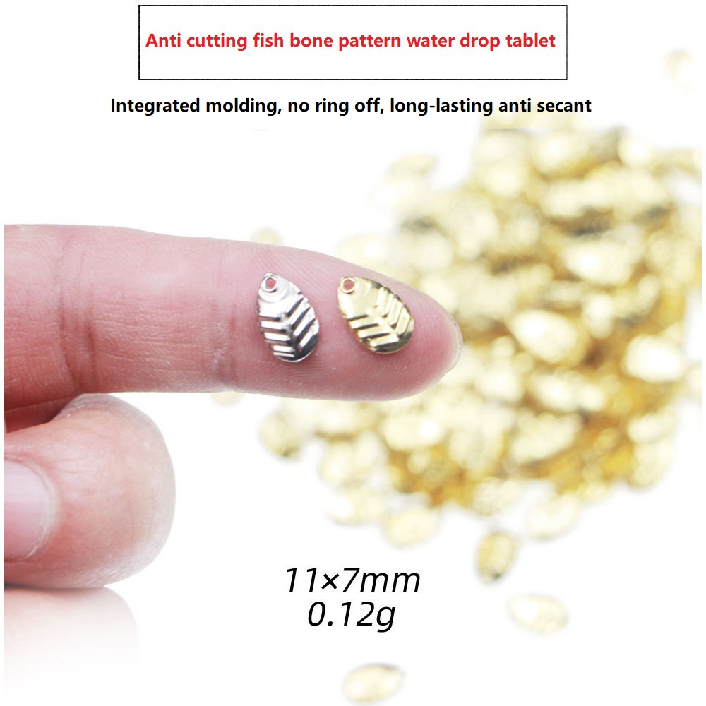 50Pcs/lot DIY Fishing Spinner  - Fishing Lure Making Kit のレビューと価格