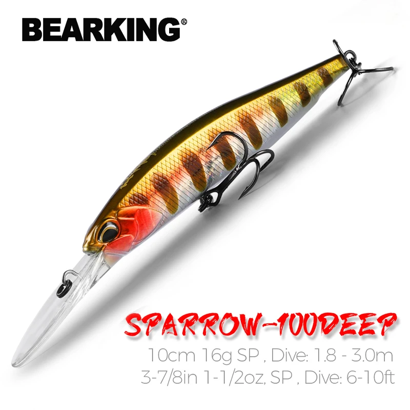 BEARKING 10cm 16g Super Magnet - Fishing Lure Jerkbait のレビューと価格