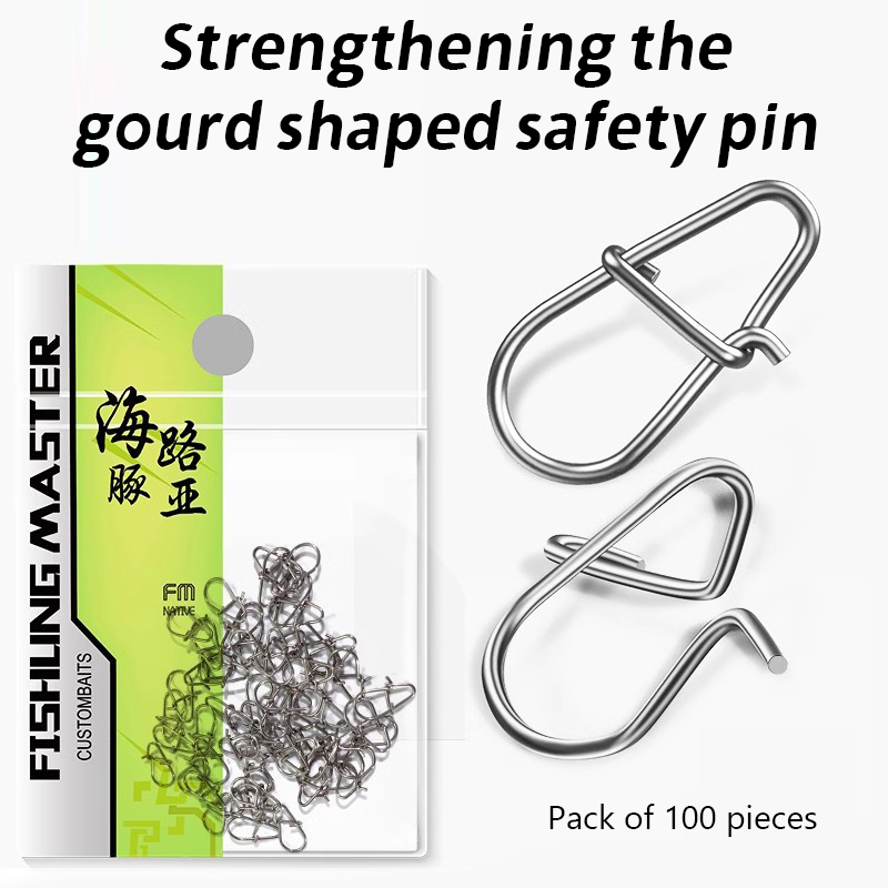 /KQM/100Pcs Fishing Clips Fast - Fishing Lure Crankbait のレビューと価格