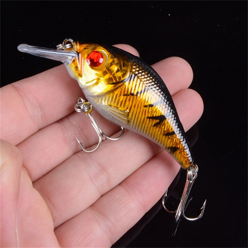 Fishing Lure Crankbait - 3D Eyes 7.5cm 10.2g Hard VIB