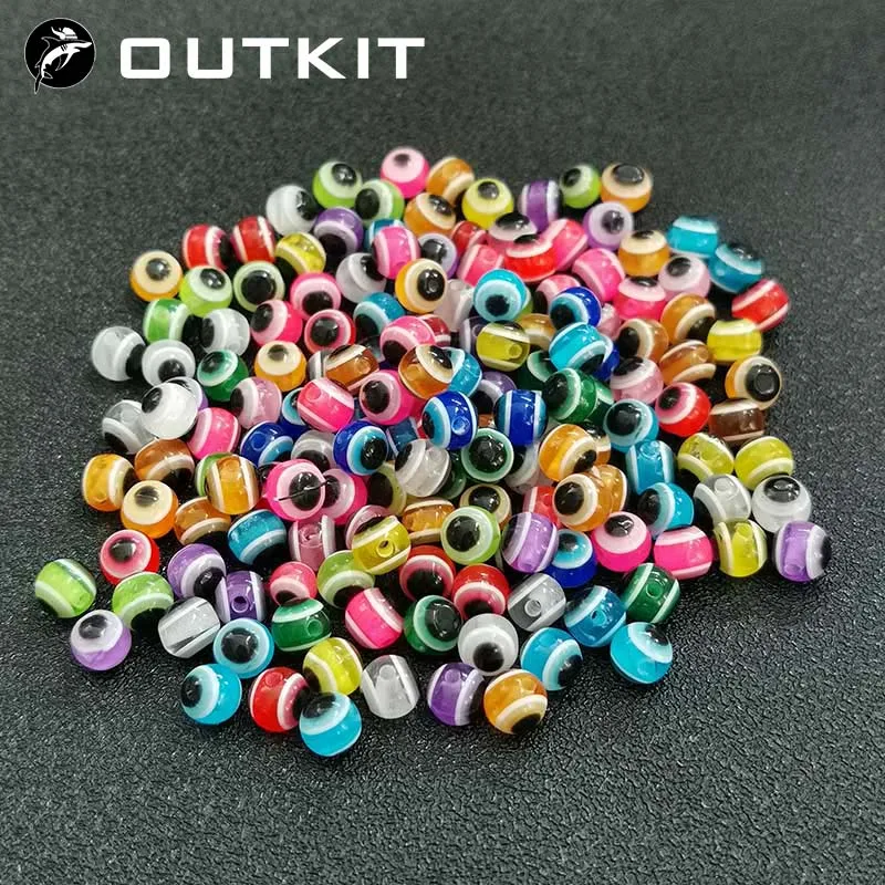 50pcs/lot Fish Eye Fishing Bea - Fishing Lure Crankbait のレビューと価格