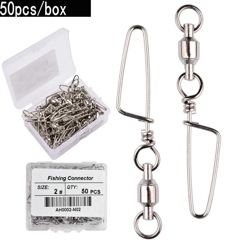 50pcs Fishing Ball Bearing Swi - Fishing Lure Accessories のレビューと価格