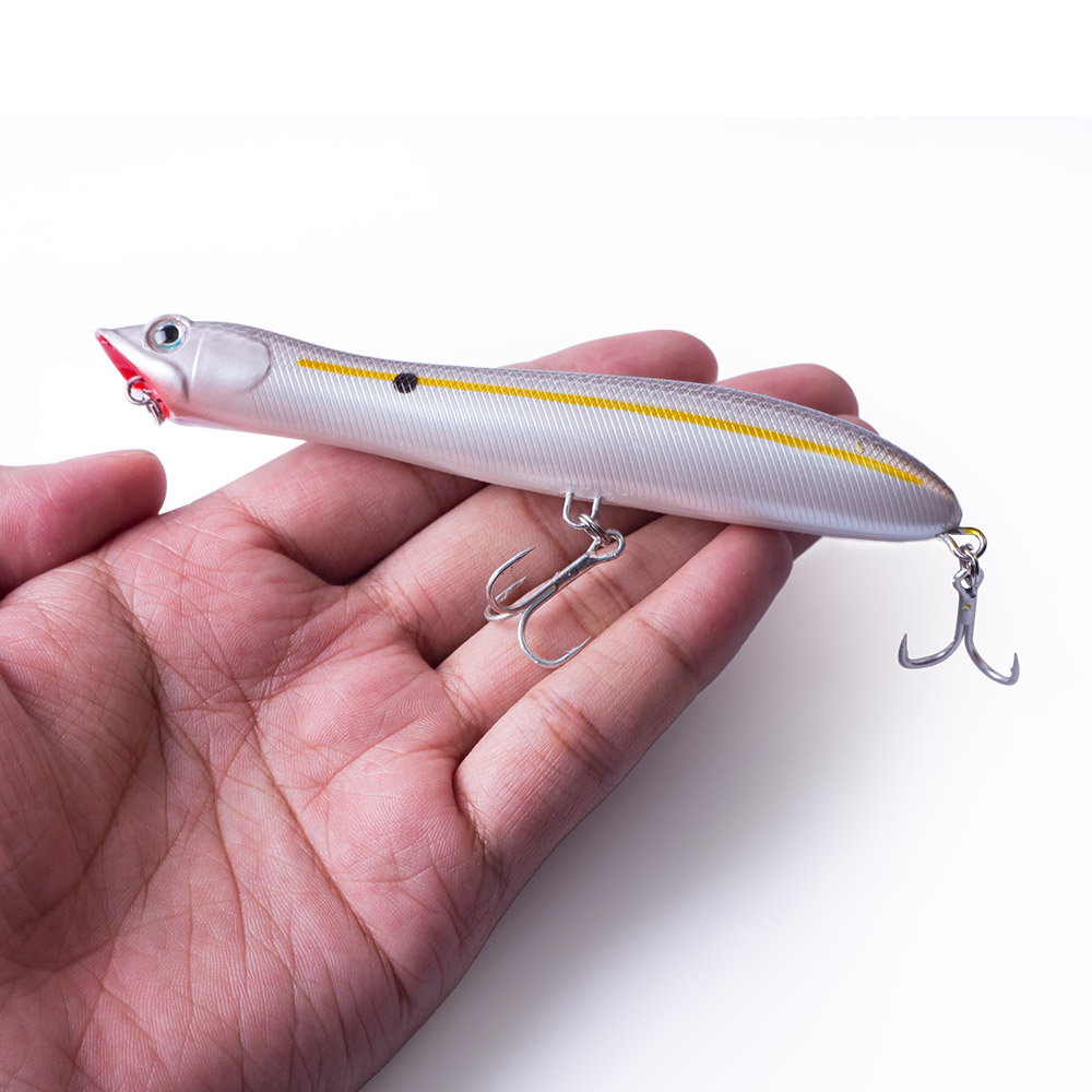 120mm/18g Topwater Pencil Popp - Fishing Lure Soft Plastic のレビューと価格