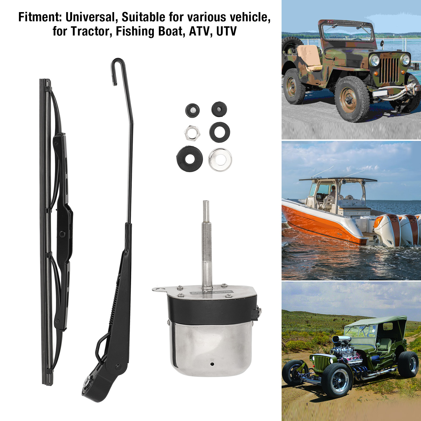 Electric Motor Windshield Wipe - Fishing Boat Outboard Motor avis et prix