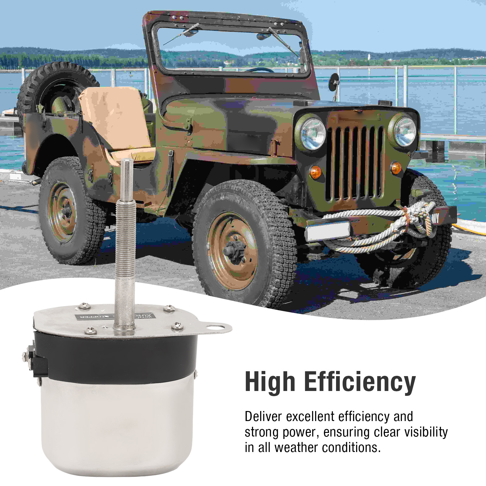 Electric Motor Windshield Wipe - Fishing Boat Outboard Motor avis et prix