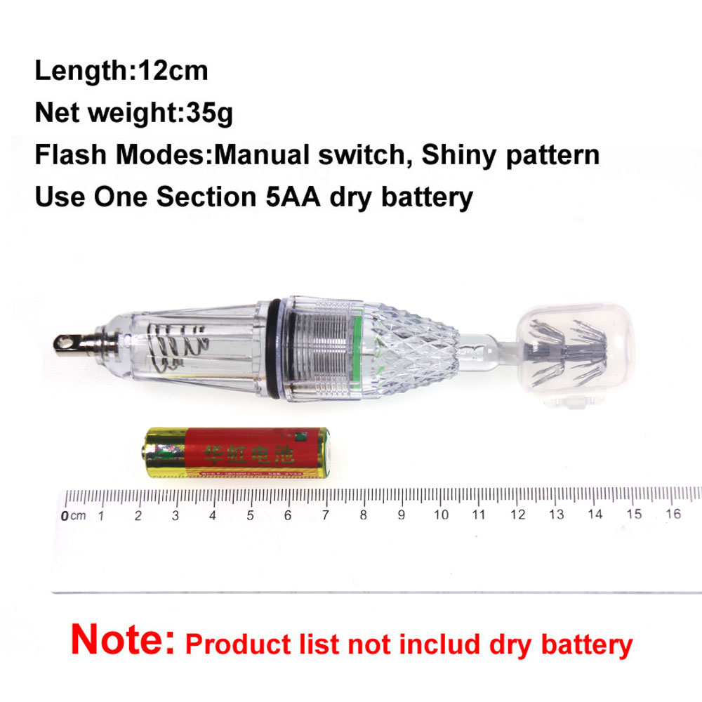 1pc 12cm 17cm 5AA Battery LED  - Fishing Boat Navigation Light avis et prix
