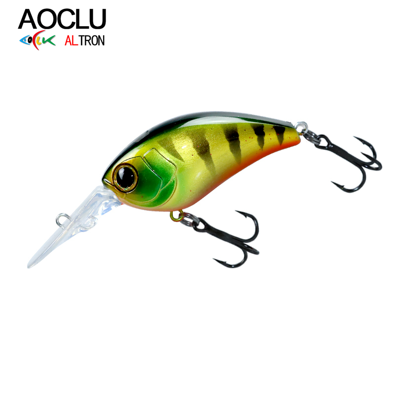 AOCLU Floating Minnow 50mm 10g - Fishing Lure Crankbait のレビューと価格