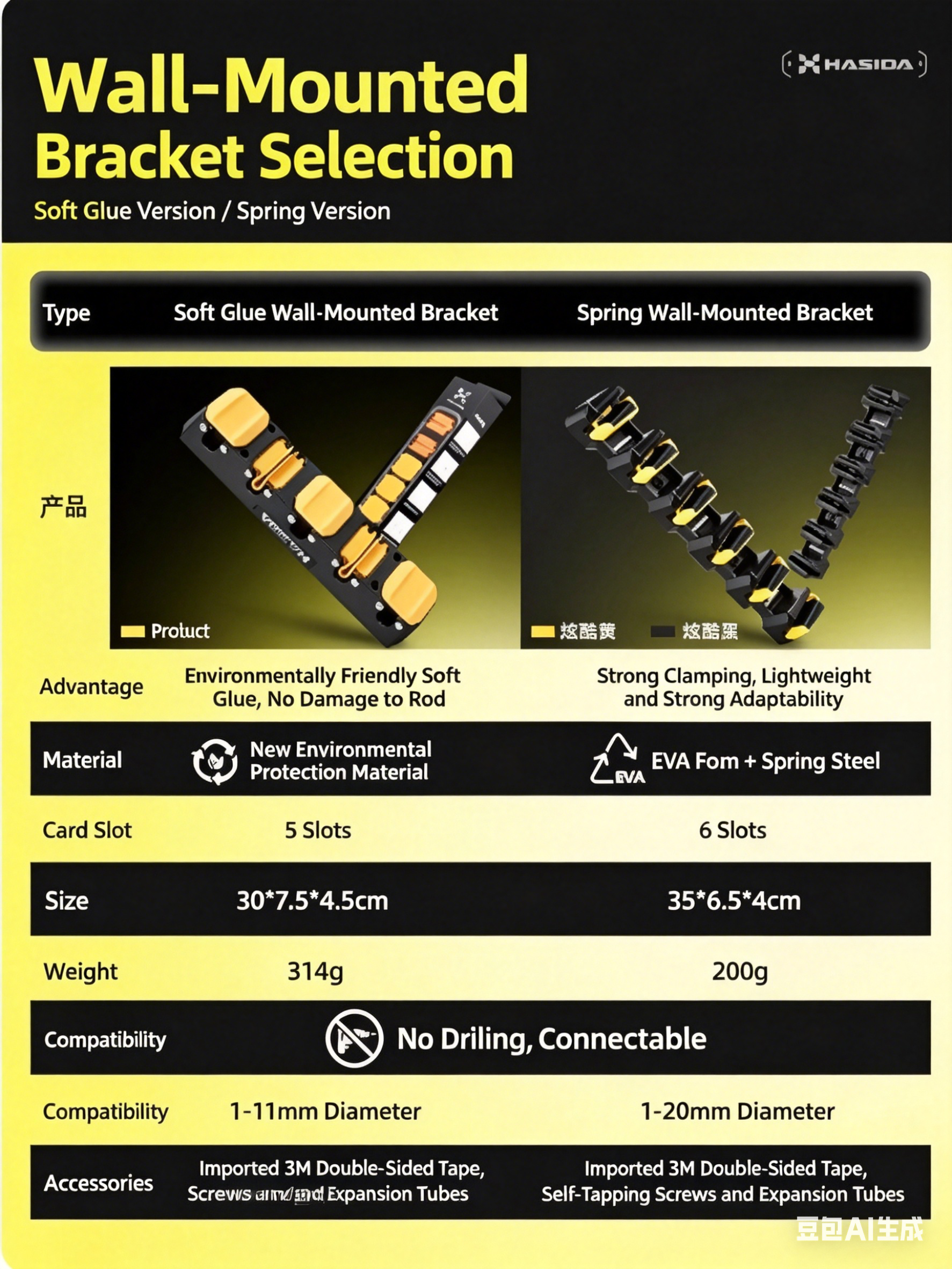 HISTAR Soft Rubber Wall-Mounte - Fishing Lure Accessories のレビューと価格