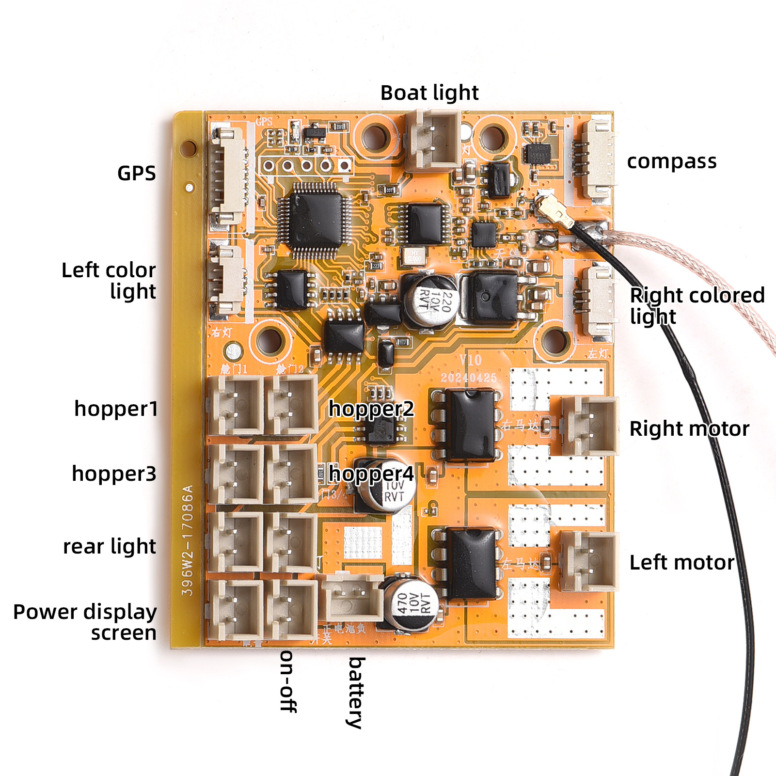 Fishing Boat Main Board for D1 - Fishing Boat Gps avis et prix