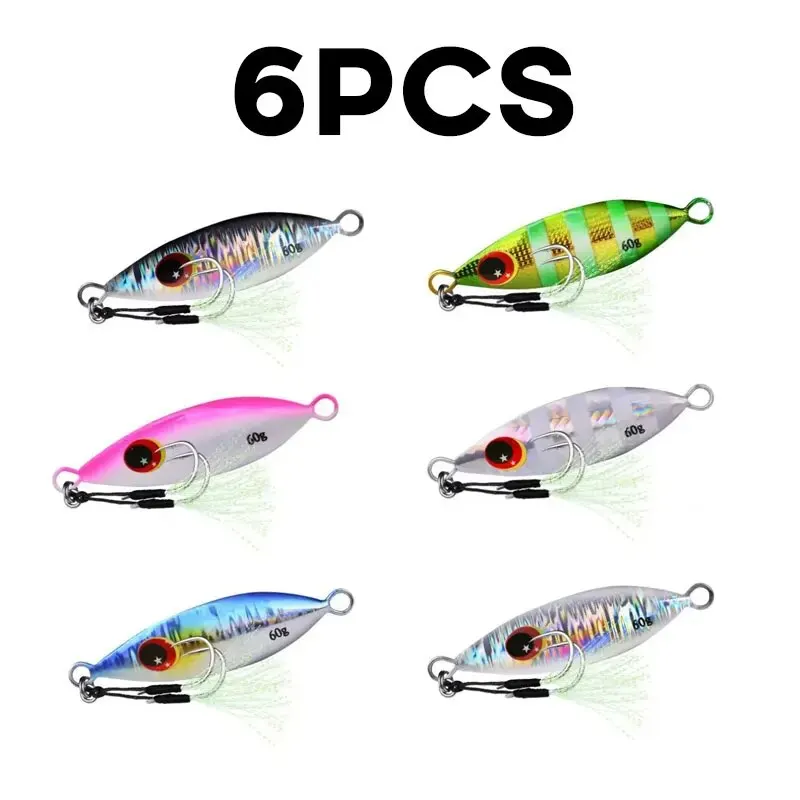 Inchiku Metal Jig Spoon Lure 6 - Fishing Lure Buzzbait のレビューと価格