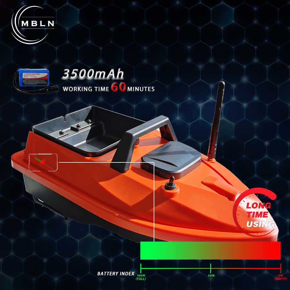 MBLN Mini GPS Bait Boat – 24 W - Fishing Boat Gps avis et prix