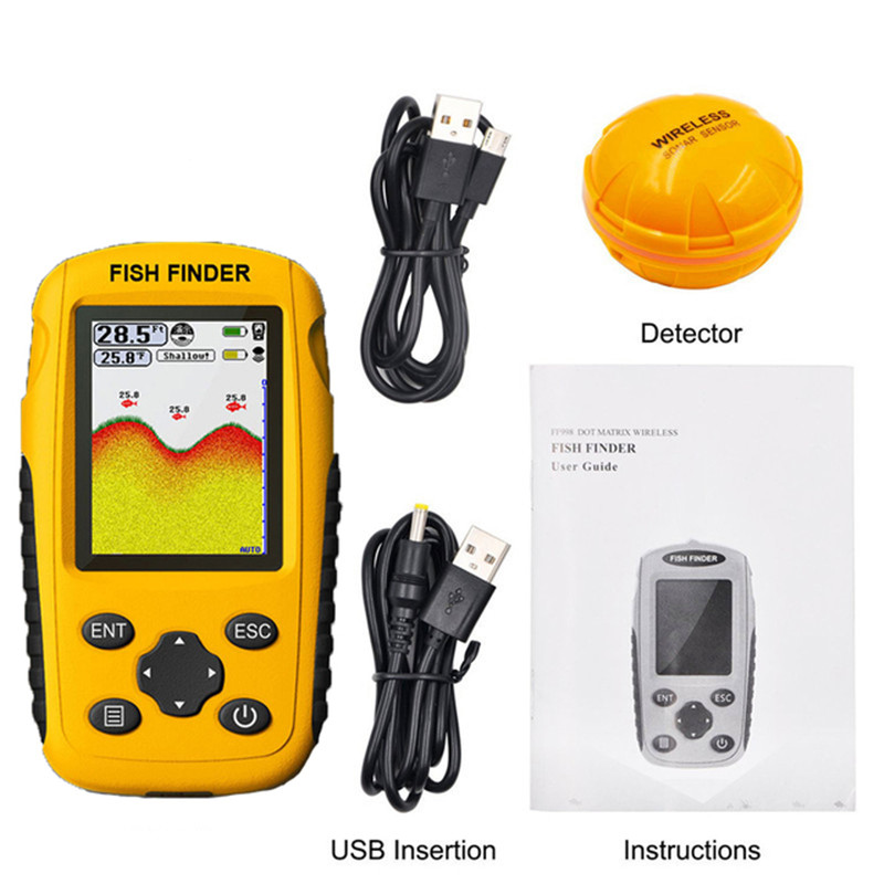 Fish finder wireless Wireless  - Fishing Boat Depth Finder avis et prix