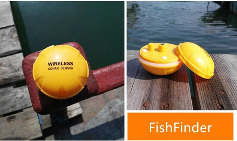 Portable Wireless blue and too - Fishing Boat Depth Finder avis et prix