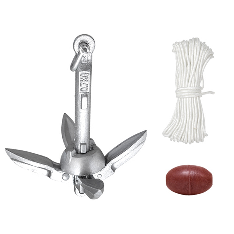 AB56-0.7KG Steel Folding Water - Fishing Boat Anchor avis et prix