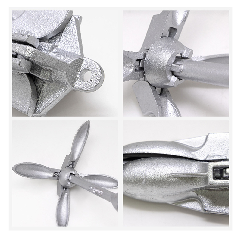 AB56-0.7KG Steel Folding Water - Fishing Boat Anchor avis et prix