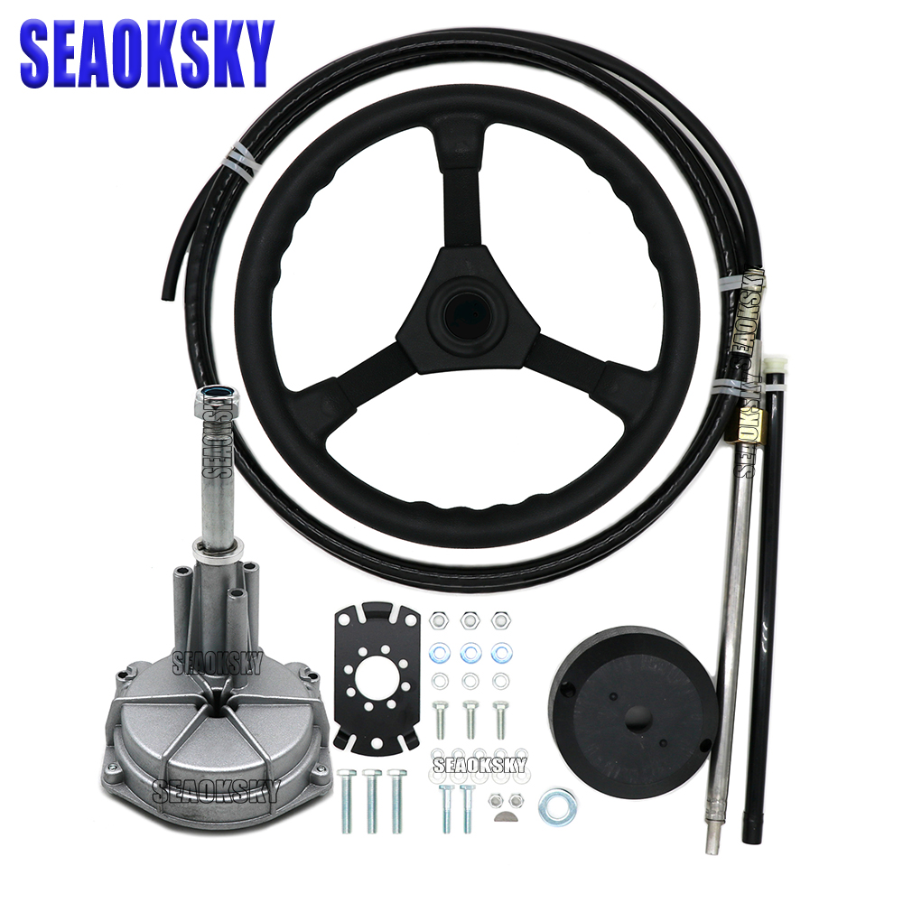 Outboard Boat Steering System  - Fishing Boat Steering Wheel avis et prix