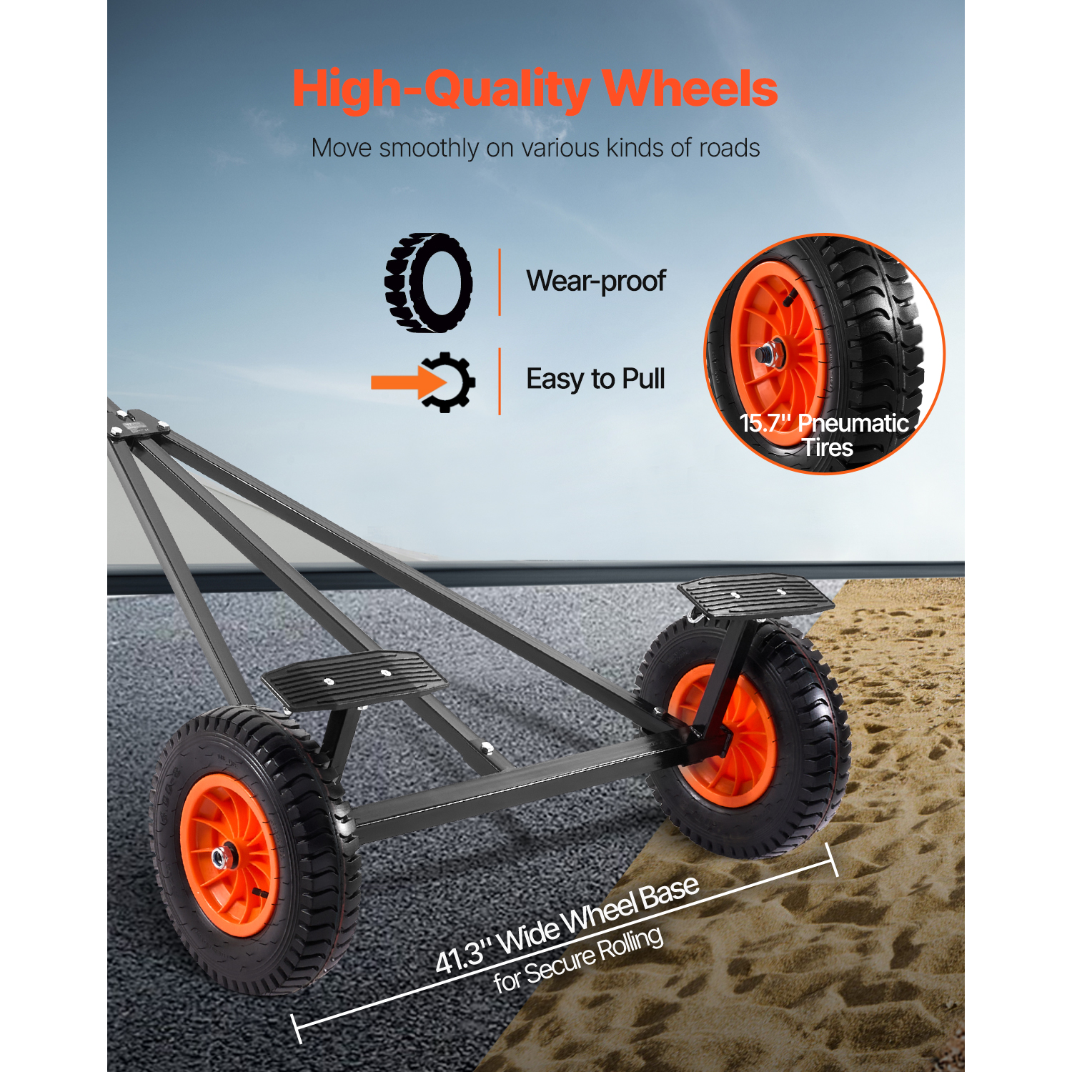 SucceBuy 420lbs Boat Trailer D - Fishing Boat Trailer avis et prix