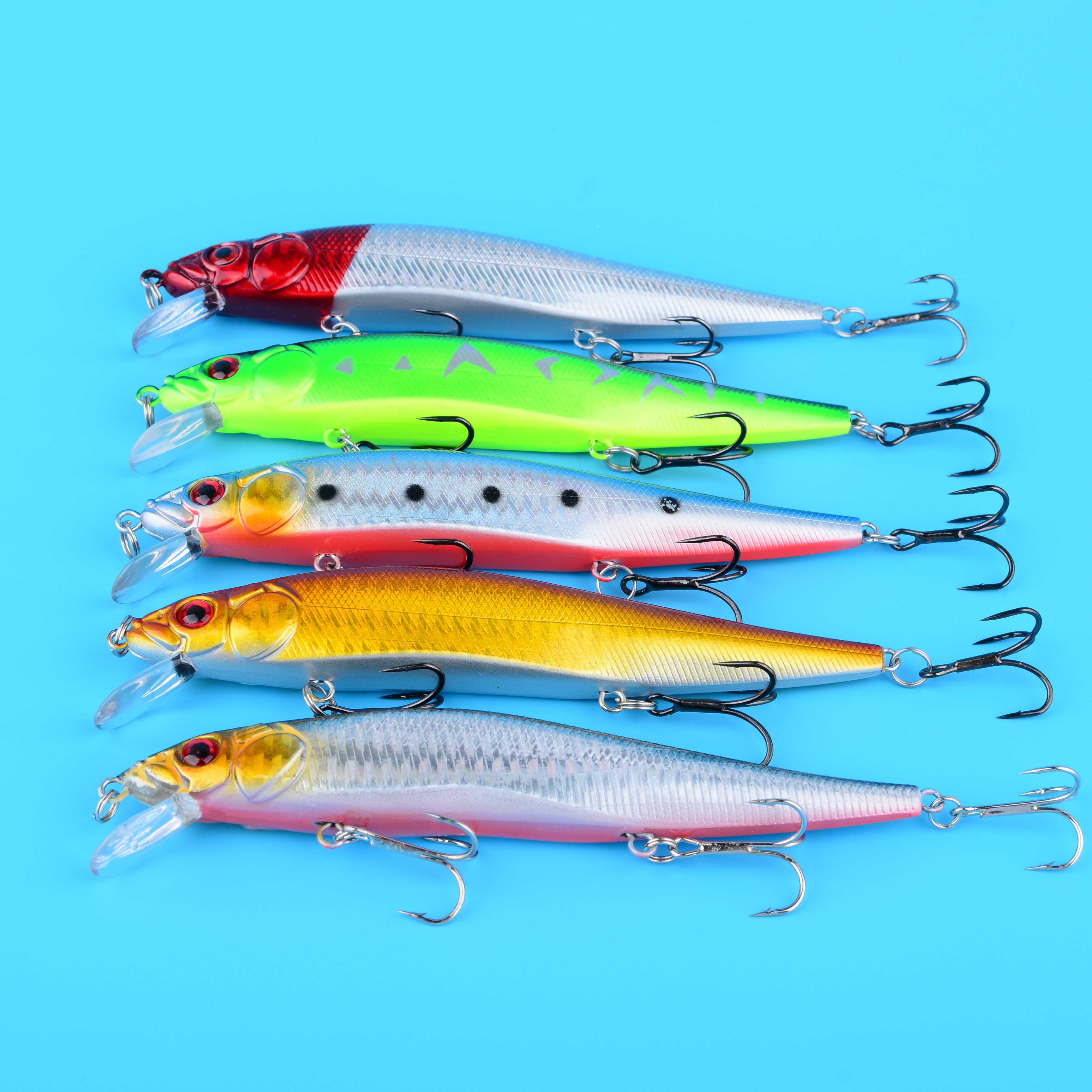 1pc Minnow Fishing Lure Floati - Fishing Lure Jerkbait のレビューと価格