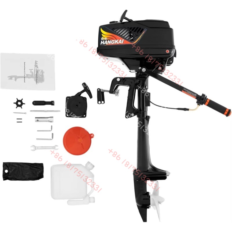 HANGKAI Outboard Motor, 3.6  2 - Fishing Boat Outboard Motor avis et prix