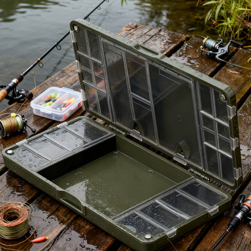 Large Capacity Hard PVC Tackle - Fishing Lure Kit のレビューと価格