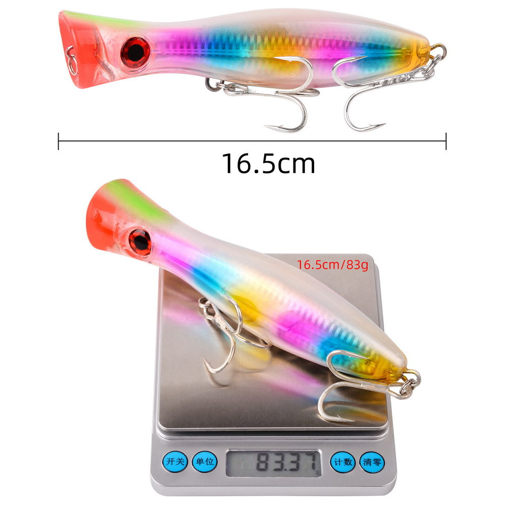 1pc 43g/83g Big Popper Floatin - Fishing Lure Popper のレビューと価格