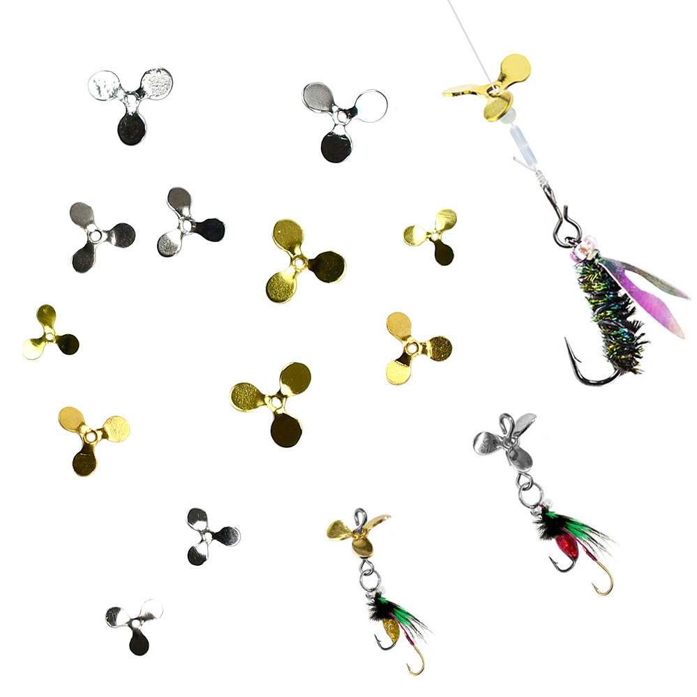 200Pcs 3-Blade Propeller Fishi - Fishing Lure Blade Bait のレビューと価格