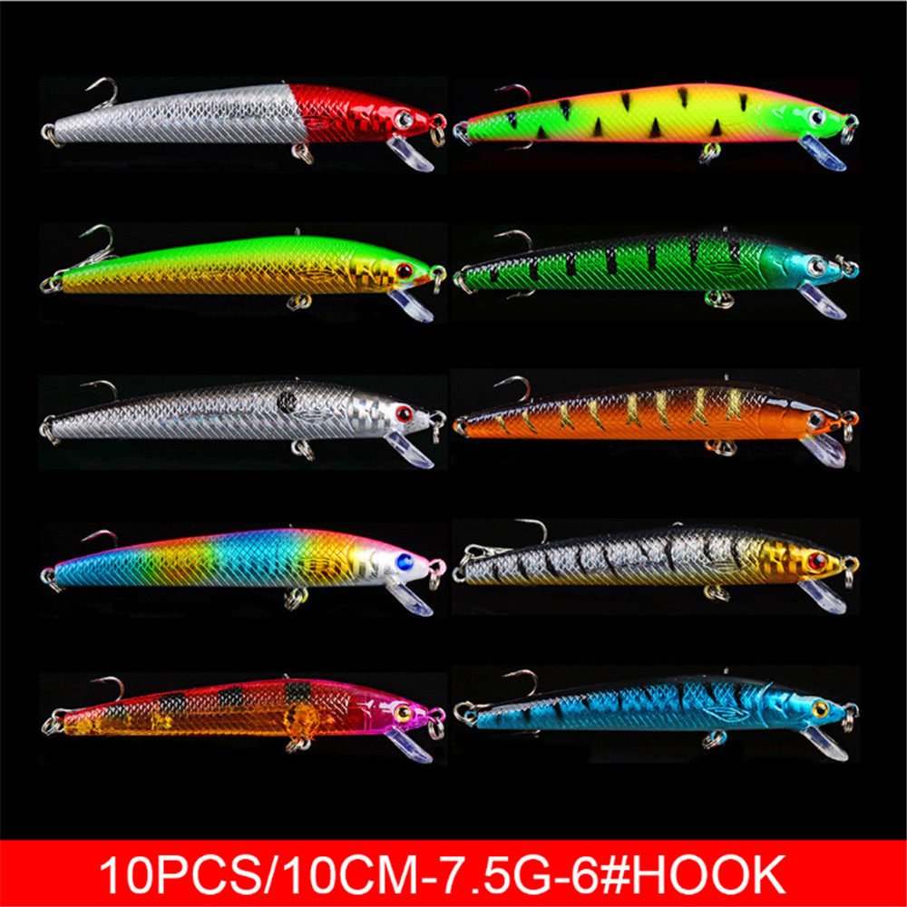 20pcs/lot Minnow Fishing Lures - Fishing Lure Crankbait のレビューと価格