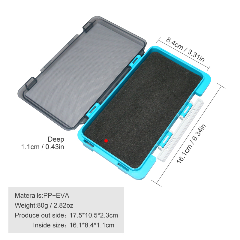 New Plastic Fishing Box Portab - Fishing Lure Spoon のレビューと価格