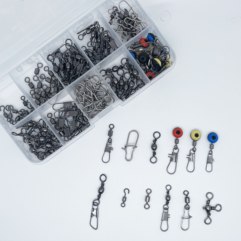 115pcs Fishing Swivel Connecto - Fishing Lure Making Kit のレビューと価格