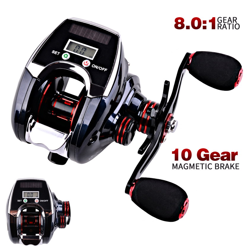 8.0:1 19+1BB Fishing Reel Left - Fishing Boat Steering Wheel avis et prix