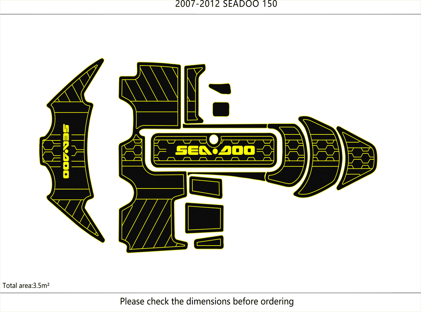 2007-2012 Sea Doo 150  Speedst - Fishing Boat Fiberglass avis et prix
