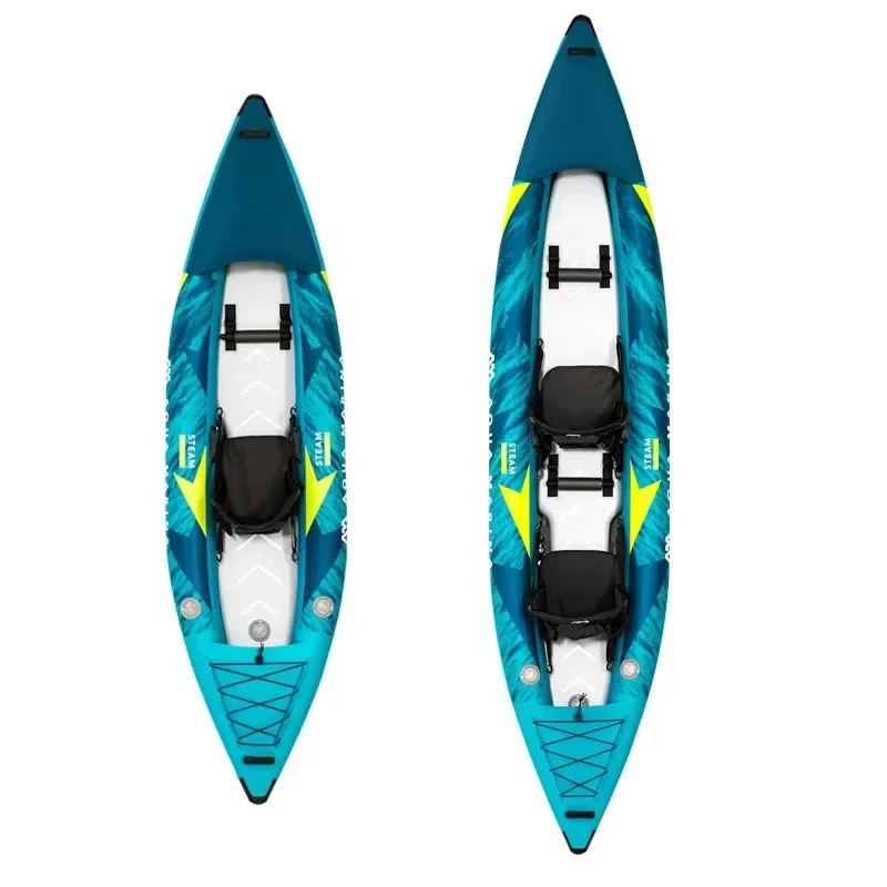 Canoe Kayak Inflatable Boat 1- - Fishing Boat Paddle avis et prix