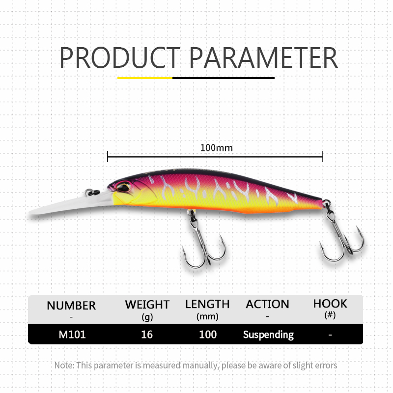 BEARKING 10cm 16g Super Magnet - Fishing Lure Jerkbait のレビューと価格