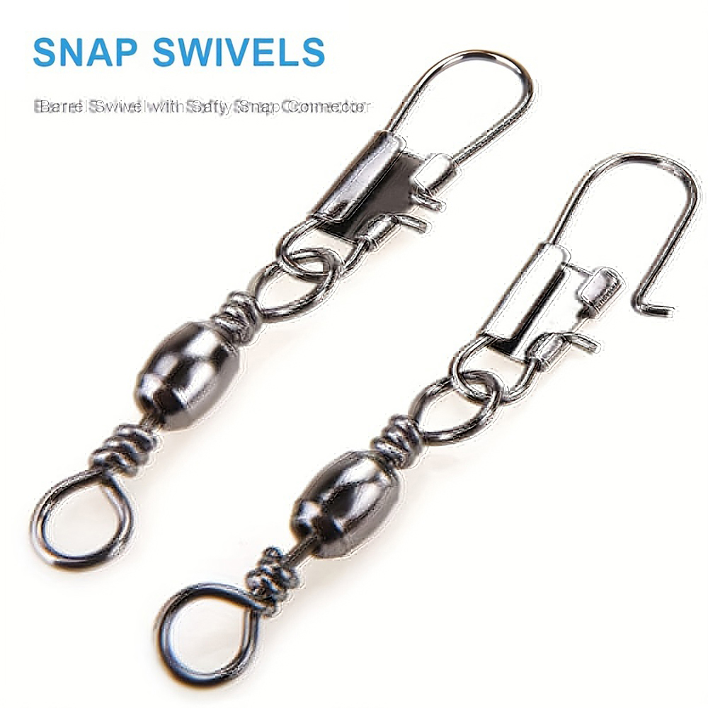 100Pcs/Lot 4#6#8#10#12# Swivel - Fishing Lure Accessories のレビューと価格