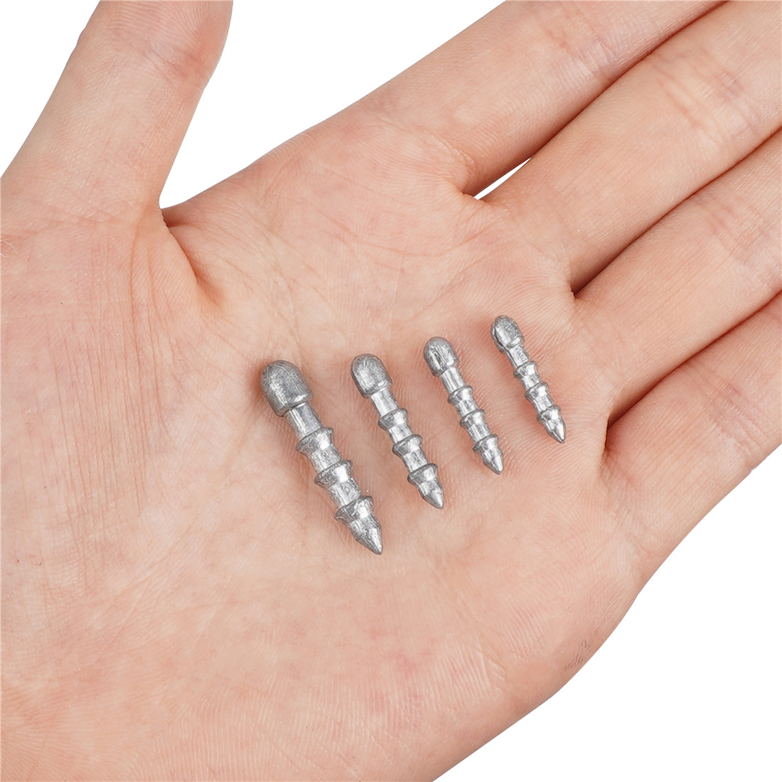 60PCS Nail weights Worm Fishin - Fishing Lure Accessories のレビューと価格