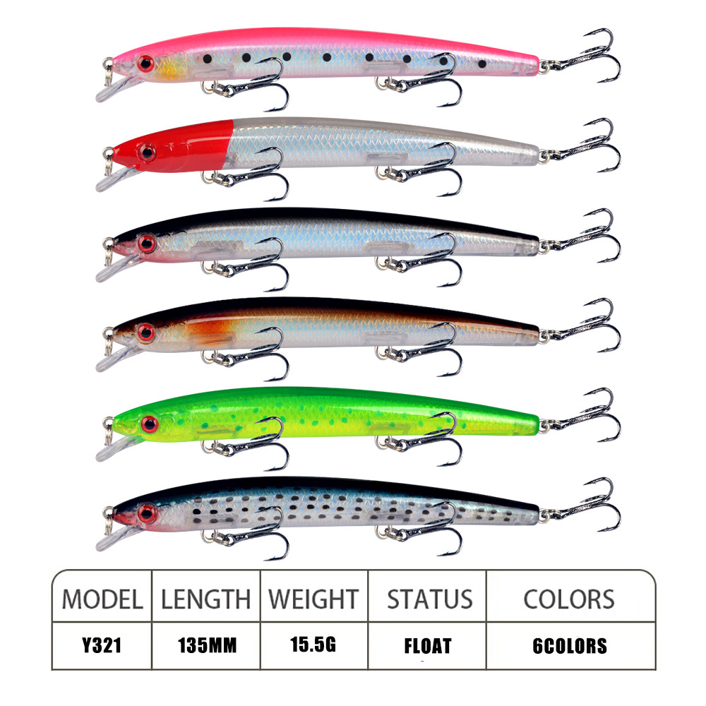 Minnow Fishing Lure 13.5cm 15. - Fishing Lure Buzzbait のレビューと価格