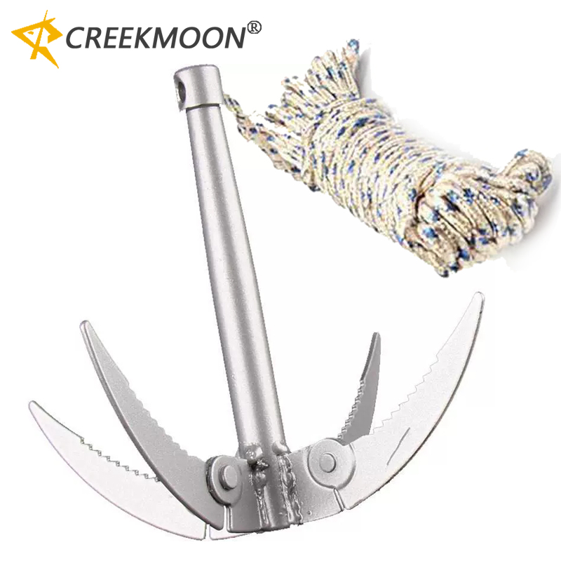 4 Claw Anchor Sickle Foldable  - Fishing Boat Anchor avis et prix