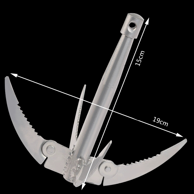 4 Claw Anchor Sickle Foldable  - Fishing Boat Anchor avis et prix