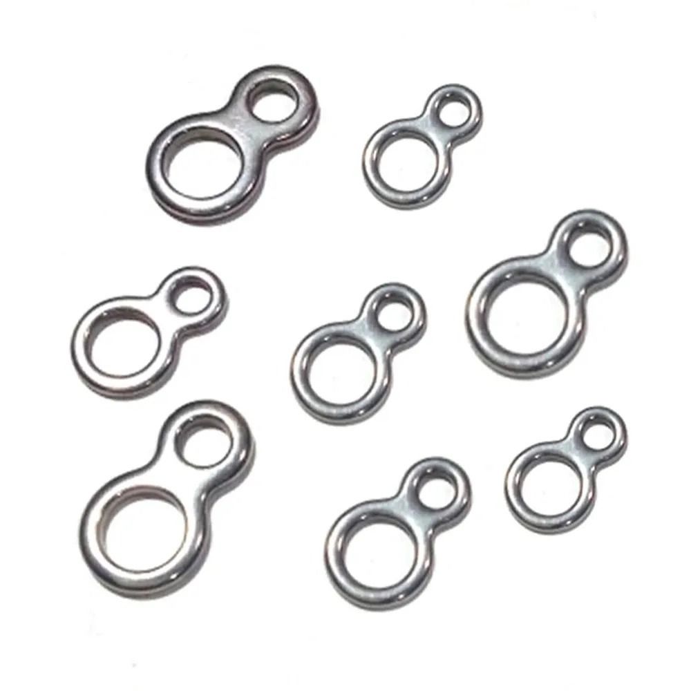 10Pcs Fishing Solid Ring Stain - Fishing Lure Jig のレビューと価格