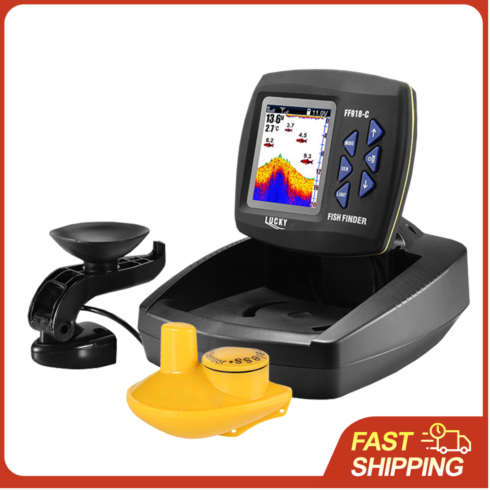 Portable Fish Finder Wireless  - Fishing Boat Depth Finder avis et prix