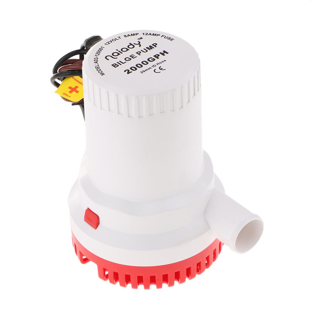 Electric Bilge Pump 2000GPH Su - Fishing Boat Bilge Pump avis et prix