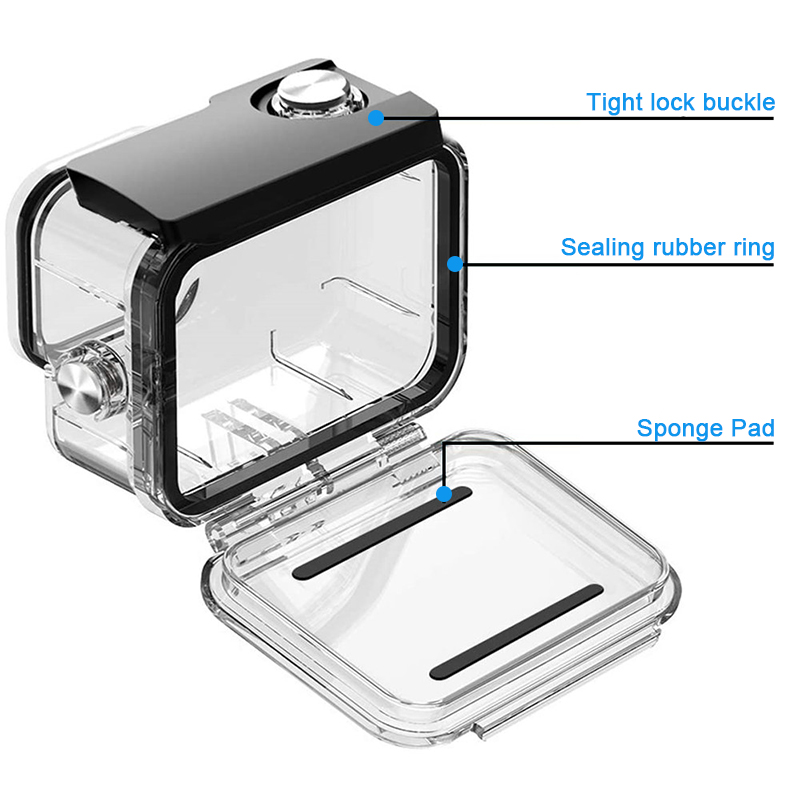 60M Waterproof Case For GoPro  - Fishing Boat Cover avis et prix