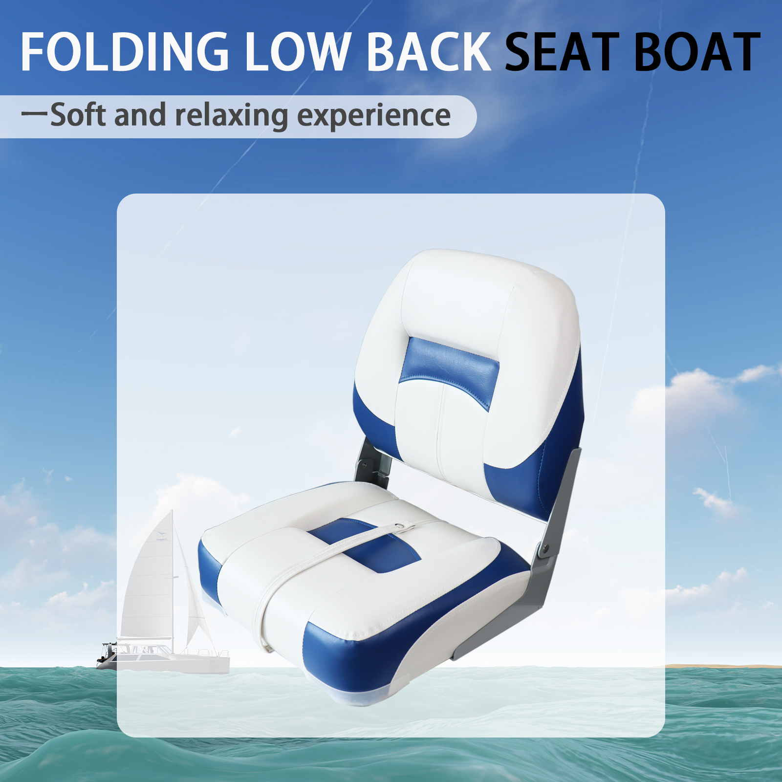 Folding Bass Boat Seats Classi - Fishing Boat Seat avis et prix