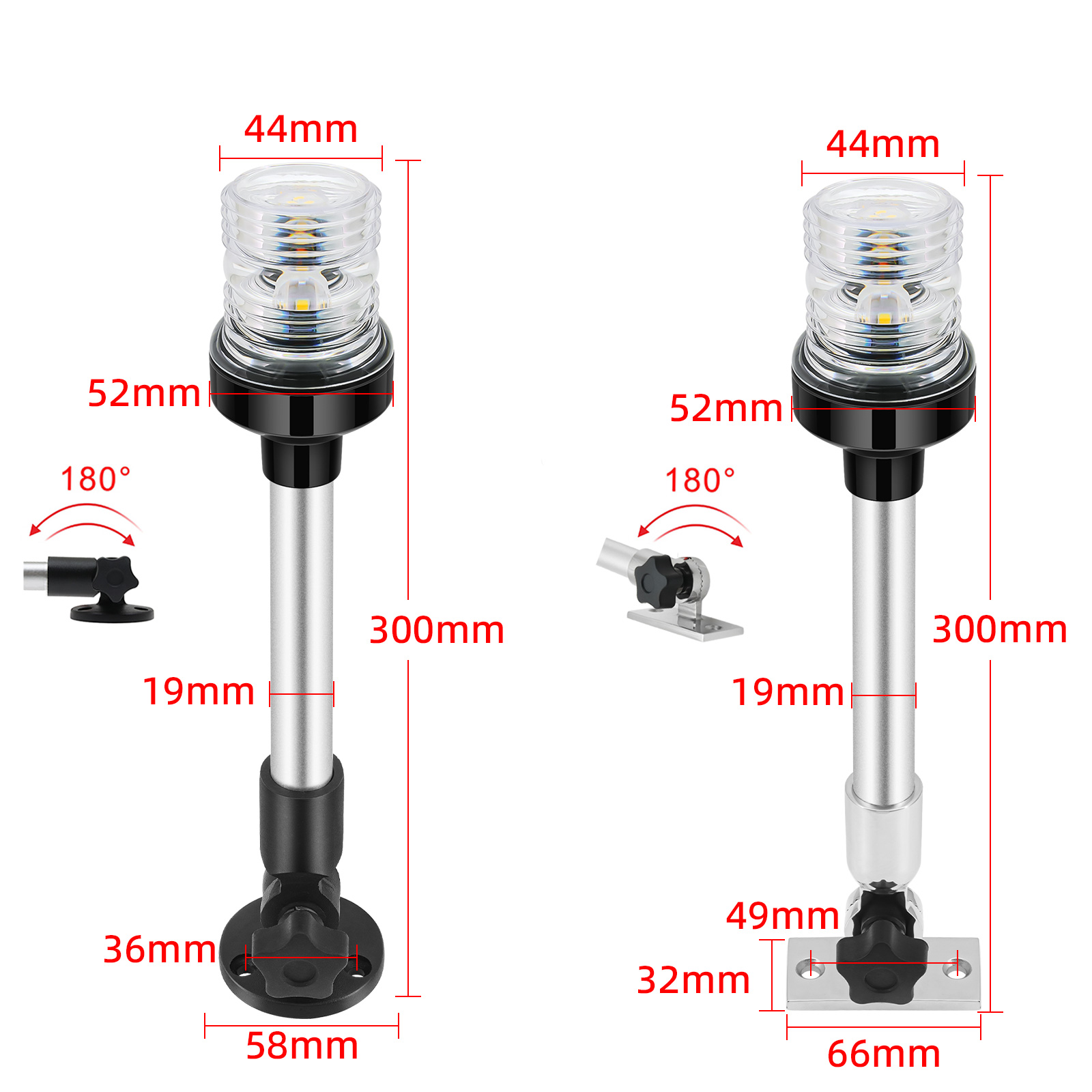 6/12inch LED Fold Yacht Naviga - Fishing Boat Paddle avis et prix