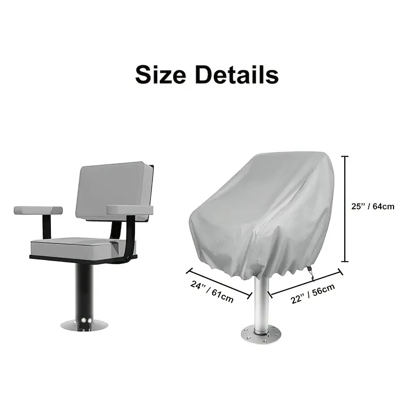 1Pcs Waterproof Boat Seat Cove - Fishing Boat Cover avis et prix