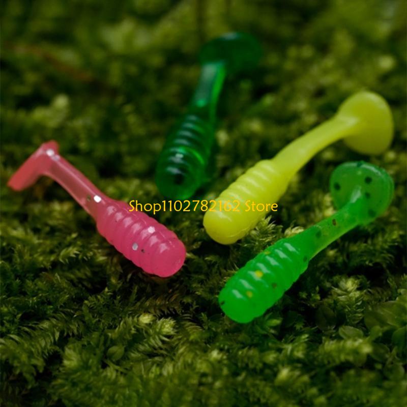 547B 50Pcs Artificial Baits Fi - Fishing Lure Swimbait のレビューと価格